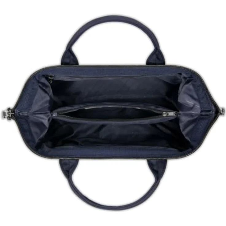 CABAIA Umhängetasche Crossbody M, aus recyceltem Polyamid mit auswechselbarer Vortasche und Molle-System, schwarz – Bild 2