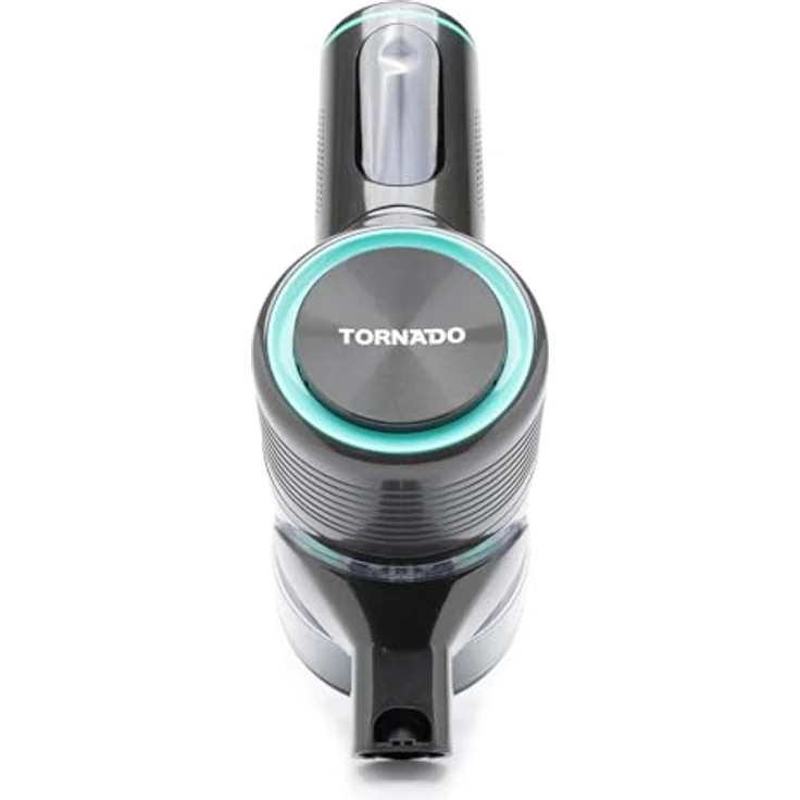 Tornado Akku-Handstaubsauger VCHSD300GC, Kabelloser Stabstaubsauger mit 300W, 40 Min. Laufzeit, Zyklon-HEPA, motorisierte Bodendüse mit LED-Beleuchtung – Bild 5