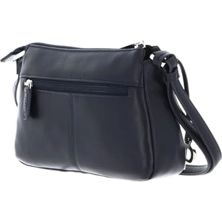 Picard Bodybag Really, Crossbody Bag aus feinem Rindleder, 13 x 28 x 10 cm, Schwarz – Bild 4
