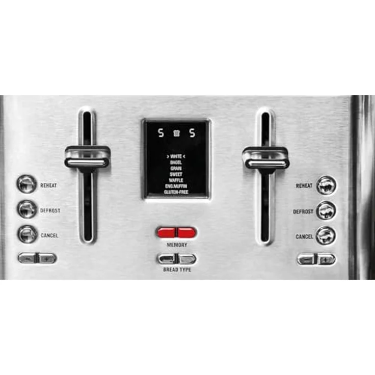 Gastroback Design Toaster PRO 4S 4-Scheiben-Toaster, 950W, 7 Toasprogramme, 7 Bräunungsstufen, Speicherfunktion, Hilift-Funktion, edelstahl – Bild 2