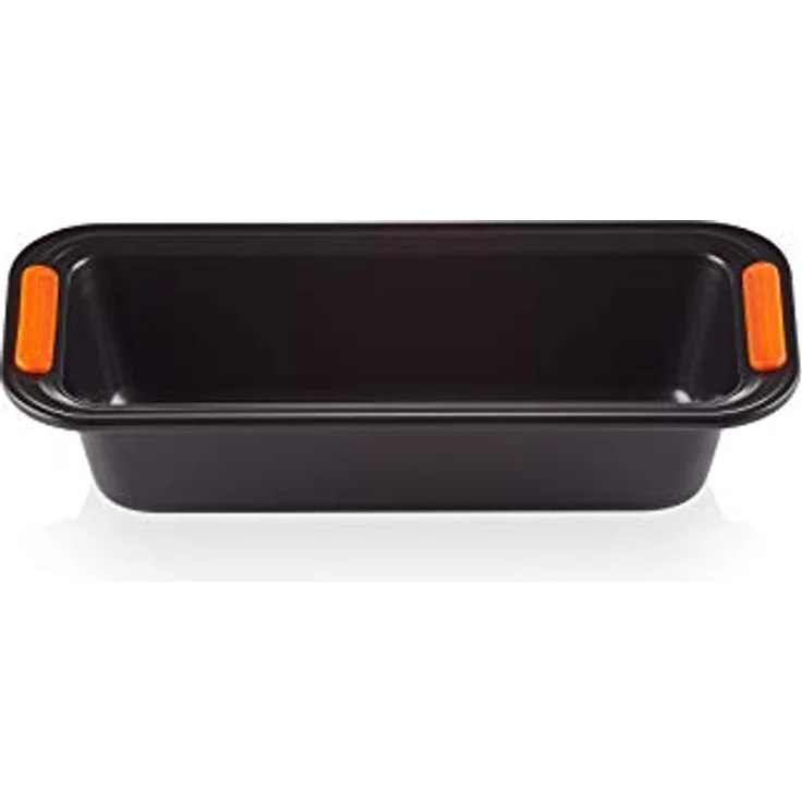 Le Creuset Antihaft Kastenform, Rechteckig, 30 x 11,5 x 7 cm, PFOA-frei, Sauerteigbeständig, Aus Karbonstahl gefertigt, Anthrazit-Orange – Bild 3
