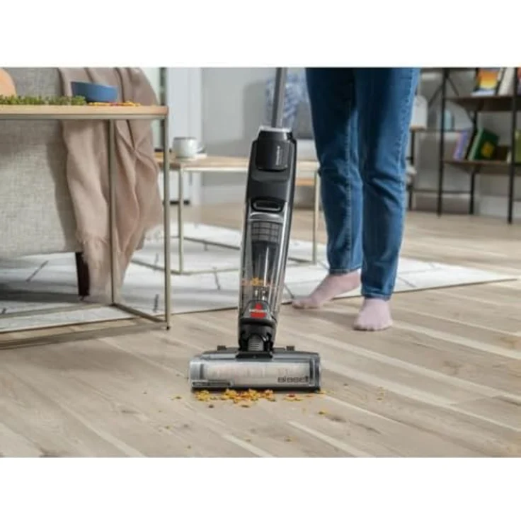 Bissell Besen Staubsauger CrossWave® OmniForce™ Edge, kabelloser Nass-Trockensauger mit Power Vac und Power Mop Modus, antimikrobieller FRESHSTART™-Filter, blau – Bild 3