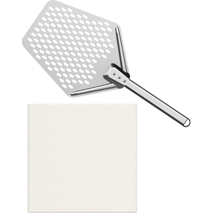 TurboTronic by Z-Line Pizzaliano TT-PO15, Minibackofen aus Edelstahl mit 2000 W Leistung, 430 °C in 2 Minuten, inkl. Pizzastein und digitale Steuerung – Bild 8