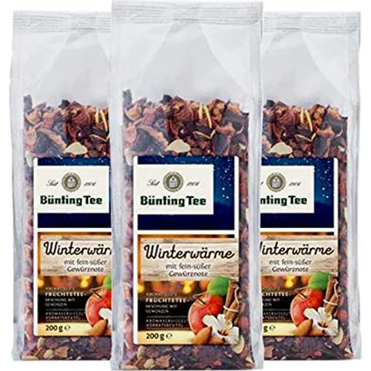 Bünting Tee Winterwärme, 200g loser Tee