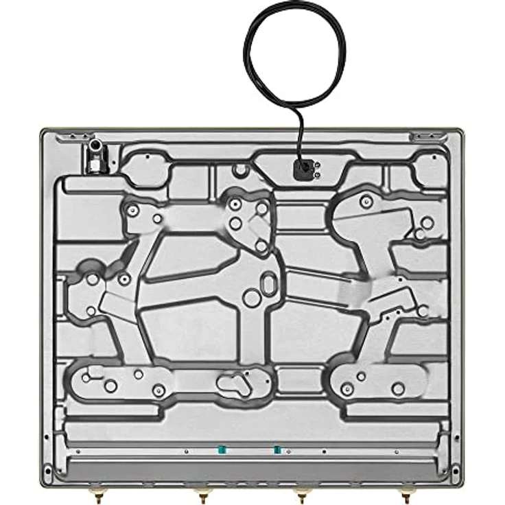 Smeg Coloniale SRV864POGH, Cremefarben, Integriert, 60 cm, Gaskochfeld, Emailliert, 4 Zone(n) – Bild 5