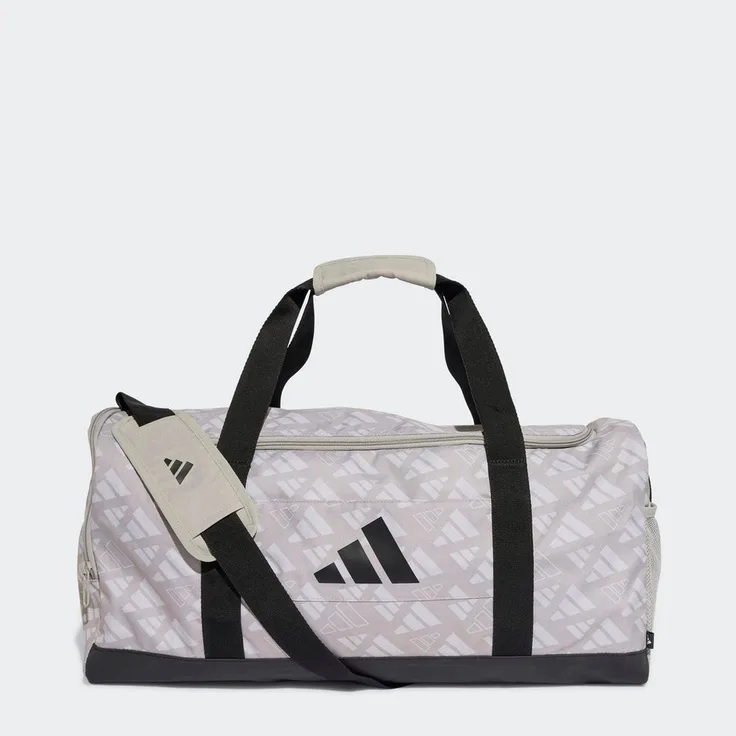 adidas Performance Sporttasche LIN G DUF M, Duffelbag mit verstellbarem Träger und Monogrammprint, schwarz