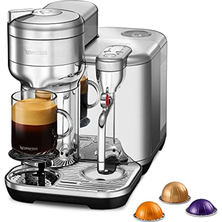 Nespresso VERTUO Creatista Kapselmaschine, Stainless Steel - Preisvergleich – Bild 1