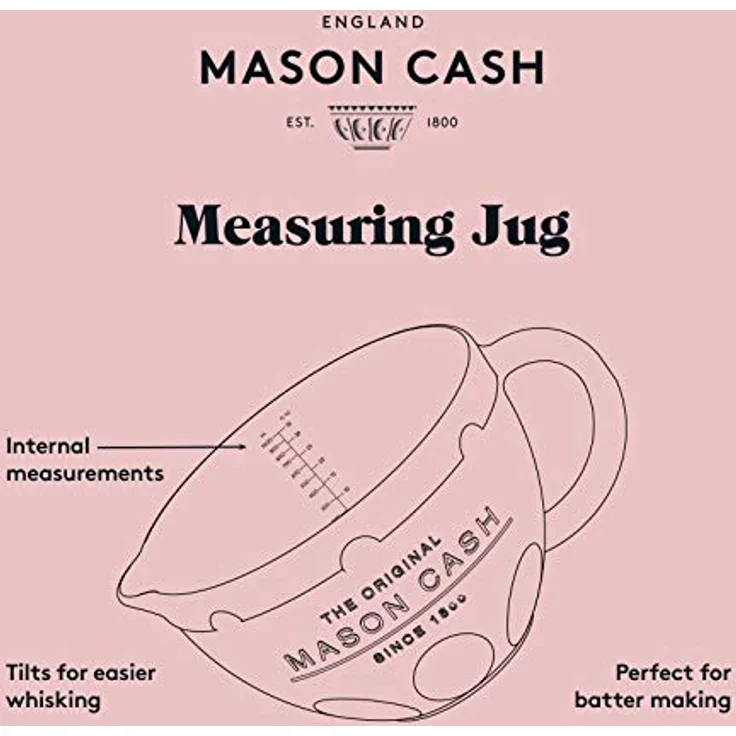 Mason Cash Innovative Küche - Messkrug aus Steingut, 1 Liter – Bild 12