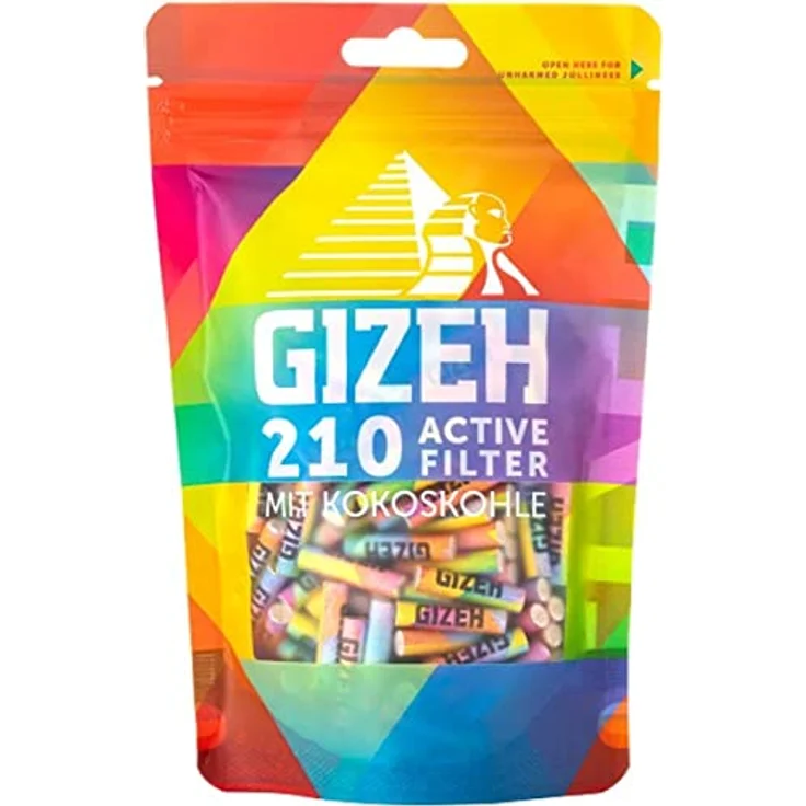 Gizeh Gizeh Active Filter 6mm Rainbow, 20067 – Bild 2