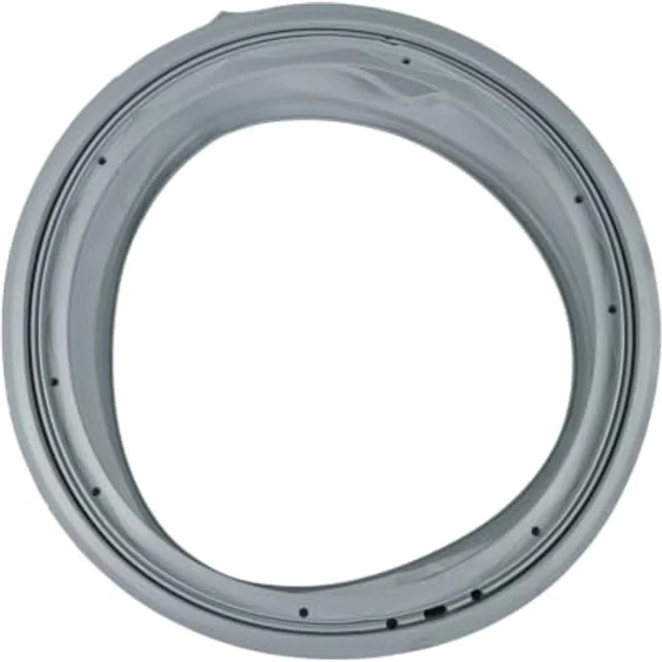 LUTH Premium Profi Parts Türmanschette für Waschmaschinen, Türdichtung kompatibel mit Gorenje 581577 249240, 3 Wasserausläufe – Bild 1