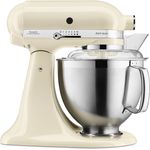 KitchenAid 5KSM185 Artisan Küchenmaschine Tschimmlover, 4,8 L Edelstahlschüssel, Zinkdruckguss, 300W, blau