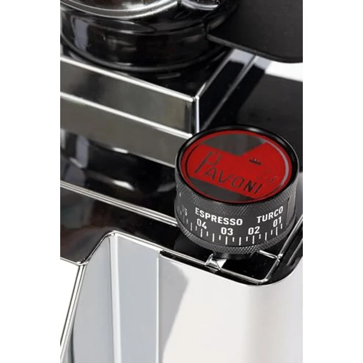 La Pavoni Nuovo Kube Mill nero Kaffeemühle mit einstellbarem Kaffeemahlgrad, schwarz – Bild 5