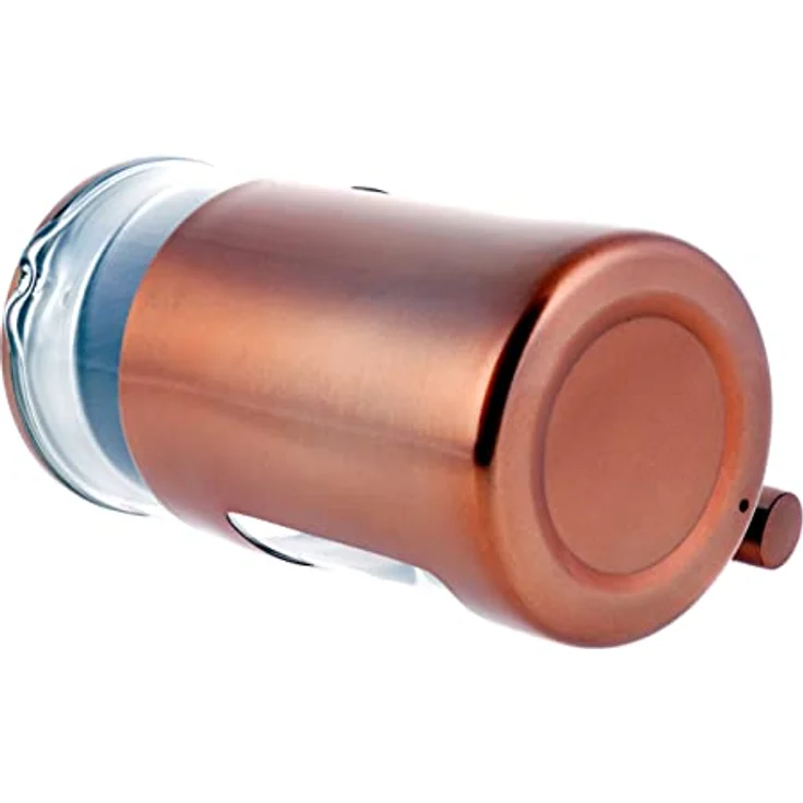 Karaca Borosilicate Glass Copper French Press 1000 ml Kaffee French Press, Kaffeepresse für Zuhause, Coffee Press – Bild 3
