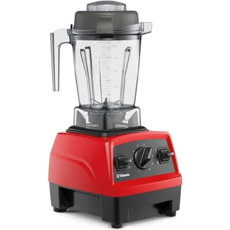 Vitamix Explorian E310, Hochleistungsmixer mit 1,4-Liter-Tritan-Behälter, variable Geschwindigkeit, Pulsfunktion, rot – Bild 3