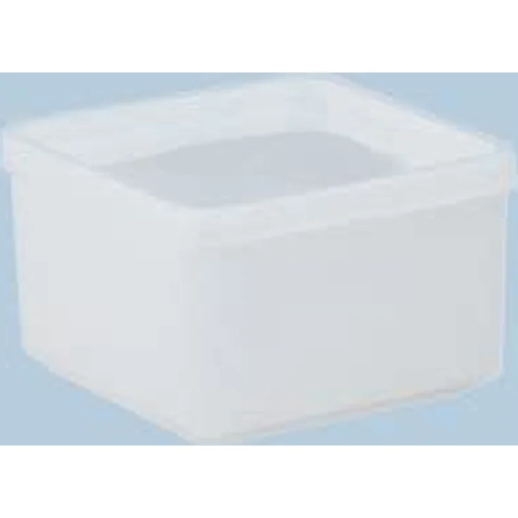 hünersdorff Vorratsbehälter 500 ml, quadratische Aufbewahrung, natur, 103x103x64 mm, 1 Stück – Bild 2