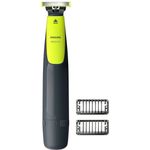 Philips Elektrorasierer OneBlade, Rasierer mit einzigartiger OneBlade-Technologie, schwarz