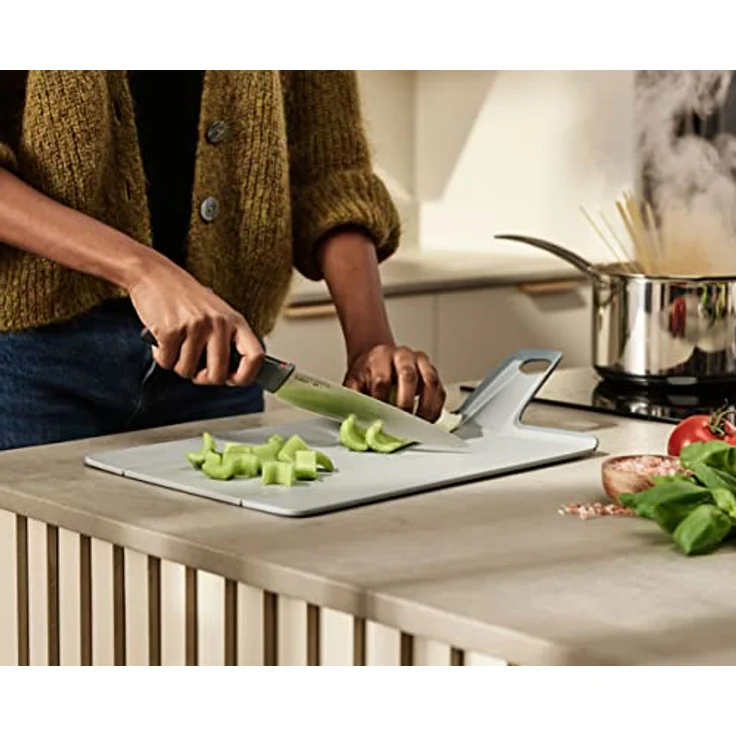 Joseph Joseph Chop2Pot Plus Faltbares Schneidebrett (Groß) - Schwarz – Bild 3