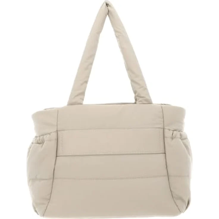 Kapten & Son Hellvi Cloud, Umhängetasche aus recyceltem PET, wasserabweisend, beige, für 13 Zoll Laptops – Bild 3