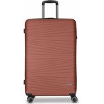 Franky Dallas 3.0 Hartschalen-Trolley mit 4 Rollen 75cm | Ausgestattet mit TSA-Schloss, Leicht | Carry on Luggage für Männer-Frauen - Ideal für Flug-Geschäftsreisen