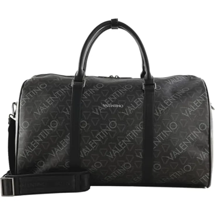 Valentino Zefir Weekender Reisetasche, 50 cm, 100% Polyurethan, schwarz