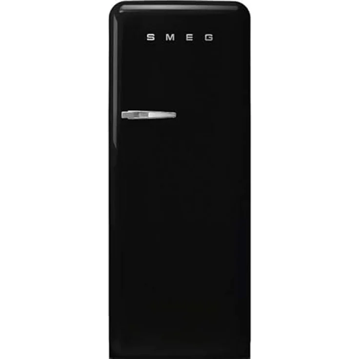 SMEG FAB28RBL6 Kühlschrank 50s Style, Schwarz, 270 Liter, Umluftkühlung, Rechtsanschlag – Bild 2