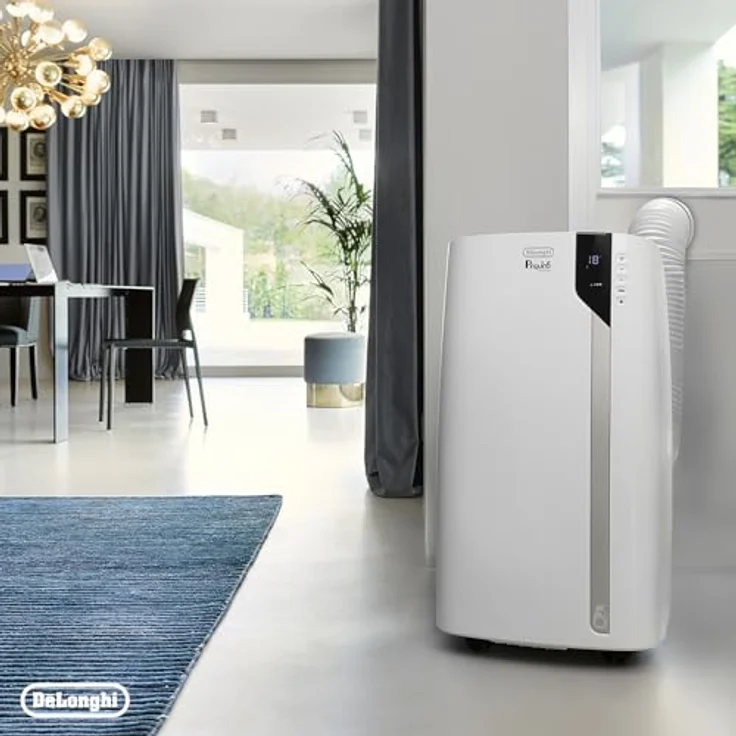 De'Longhi Pinguino PAC EX93 mobile Klimaanlage - leises Klimagerät für Räume bis 85m³, Weiß, 60dB(A) – Bild 3