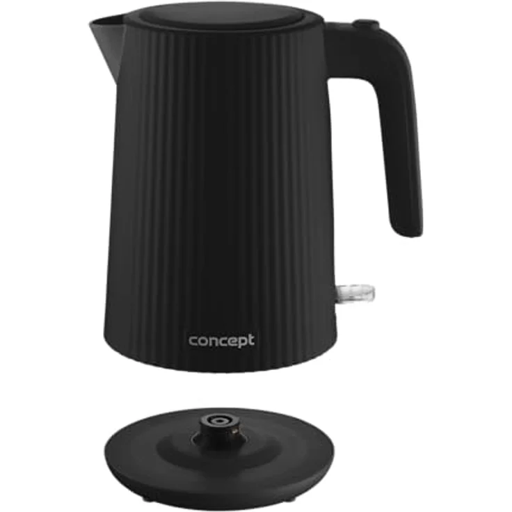 Concept RK2391 Wasserkocher 1,7 l, schwarz mit Strix-Markenanschluss – Bild 3