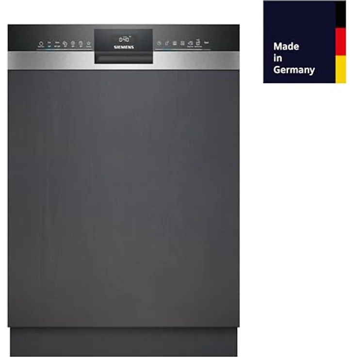 Siemens iQ300, Teilintegrierter Geschirrspüler, 60 cm, Edelstahl, SN53ES02CE – Bild 2