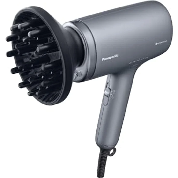 Panasonic EH-NA9N-H825, Haartrockner mit 1600 Watt, drei Gebläsestufen, sechs Wärmestufen und Kaltstufe, ergonomisches Design – Bild 2