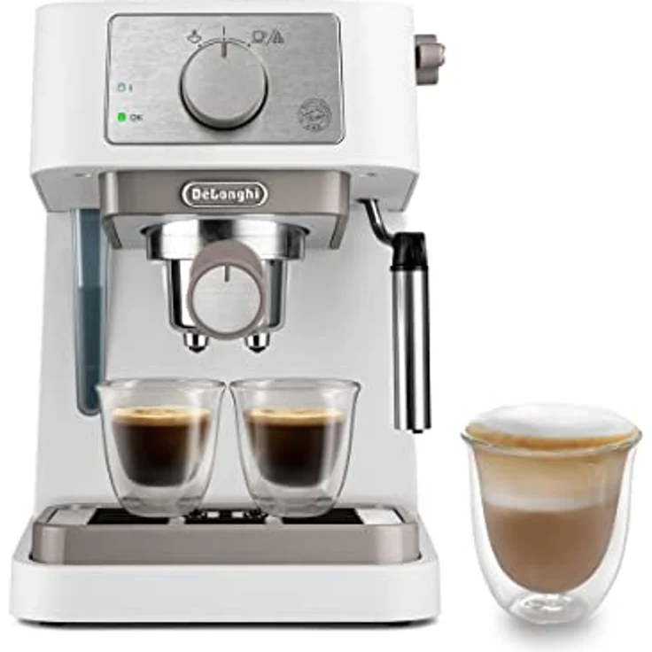 De'Longhi COFFEE MACHINE CLAS EC260.W DELONGHI, Siebträgermaschine, Weiss – Bild 1