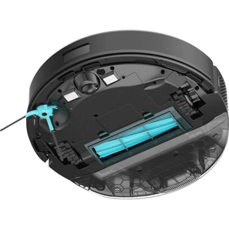 Cecotec Conga Y70, Beutelloser Staubsauger-Roboter mit LiDAR-Navigation, 3 l Staubbehälter, Schwarz, integrierte Wischfunktion – Bild 2