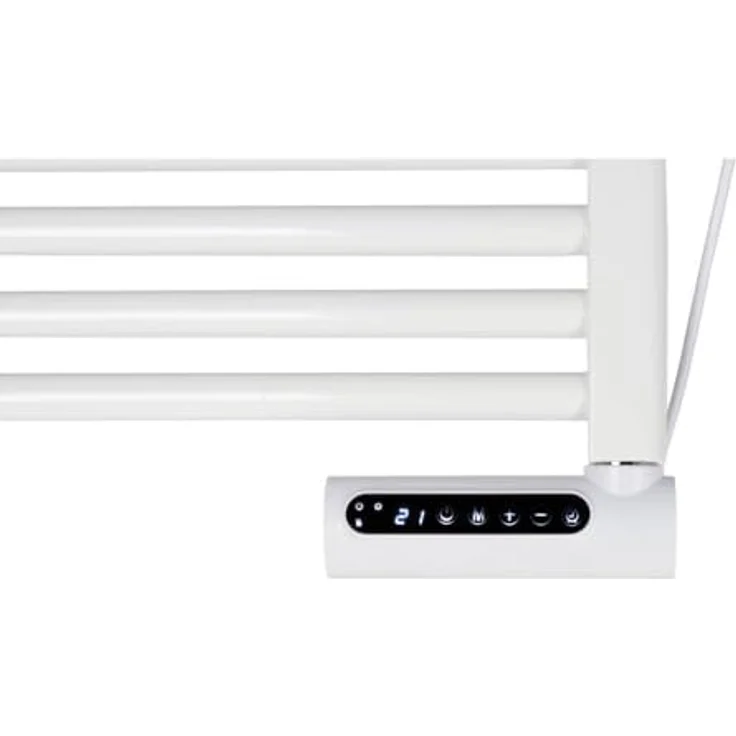 Eurom Badezimmerheizung Sani-Towel 500, weiß, Infrarot, 500 W 352450 (Handtuchheizung Handtuchwärmer) Leistung: 750 W/Eingangsspannung: 220-240 V/Heizelemente: Flüssigkeit, Widerstandsdraht – Bild 4