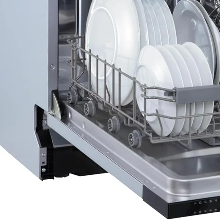 Oranier GSV360, Vollintegrierbarer Einbaugeschirrspüler mit 4 Programmen, Edelstahl Innenbehälter, 13 Maßgedecke, und Halbe Beladung – Bild 3