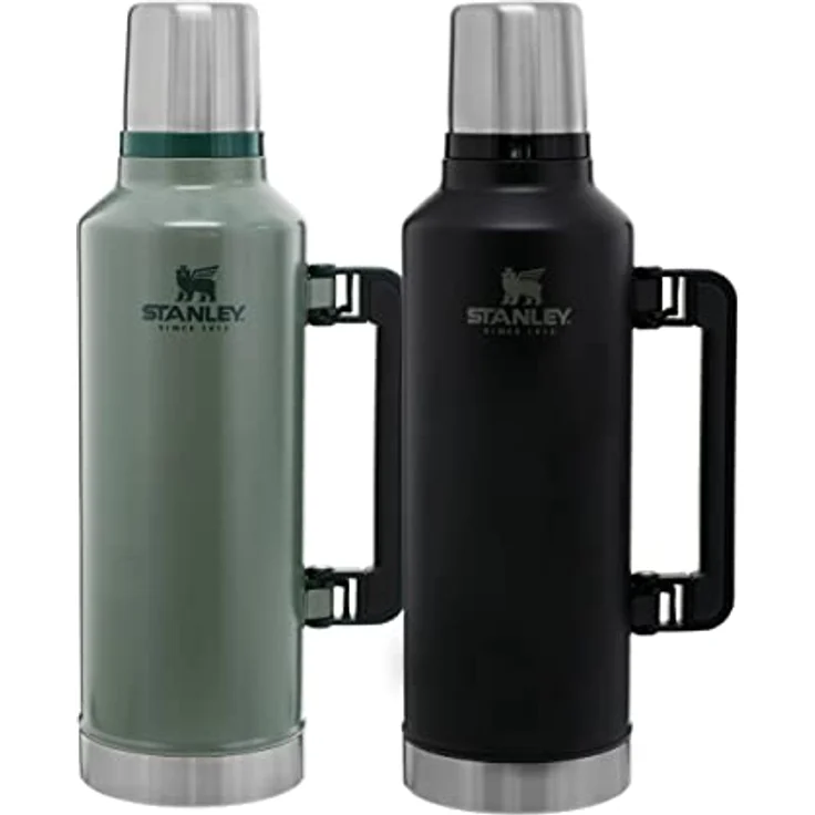 Stanley Classic Legendary Thermosflasche 2.3L Hammertone Green - Edelstahl Thermoskanne - BPA-frei - Thermos Hält 48 Stunden Heiß - Deckel Fungiert Auch als Trinkbecher - Spülmaschinenfest – Bild 5