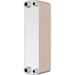 Wiltec Hrale Wärmetauscher 40 Platten, max. 165 kW, 4 m³/h 1,60 l je Durchgang, Edelstahl-Wärmeüberträger in kompaktem Design