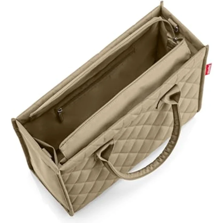 reisenthel Daily Shopper Tasche 42 cm mit Laptopfach, oliv, 100% Polyester, 42 x 17 x 35 cm – Bild 7