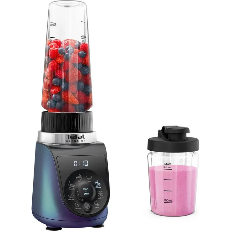 Tefal Standmixer BL19H4 Blend Up, 1000 W, 8 automatische Programme, kompakt, Silence-Modus