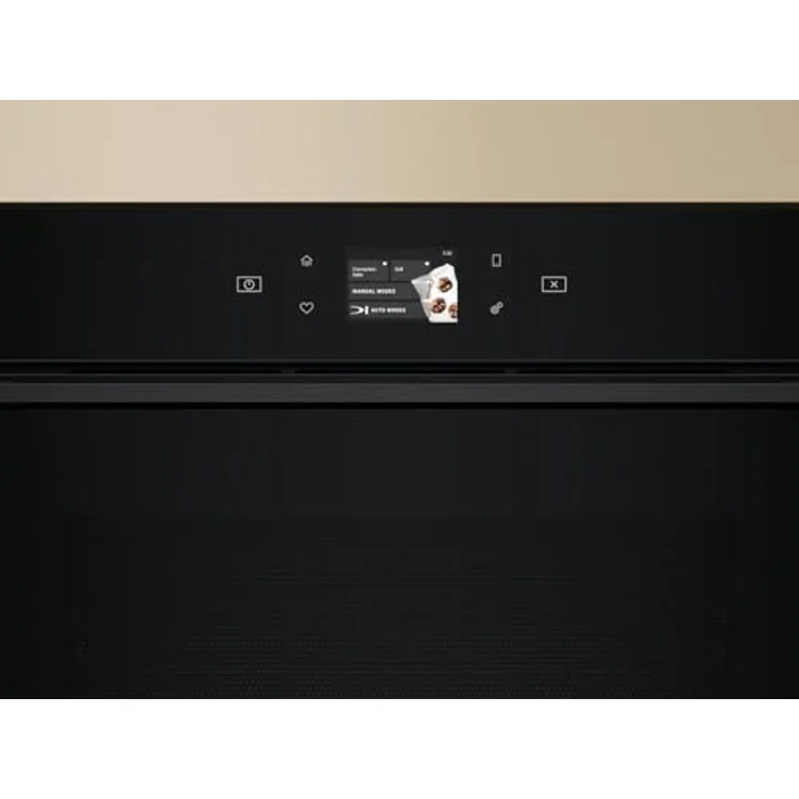 Bauknecht BMP9O7TK Einbau-Mikrowelle mit Grill und Heißluft, 40 l Garraum, schwarzes Glas, 31 Funktionen, 3D-System, 3.5“ TFT Touchdisplay – Bild 2