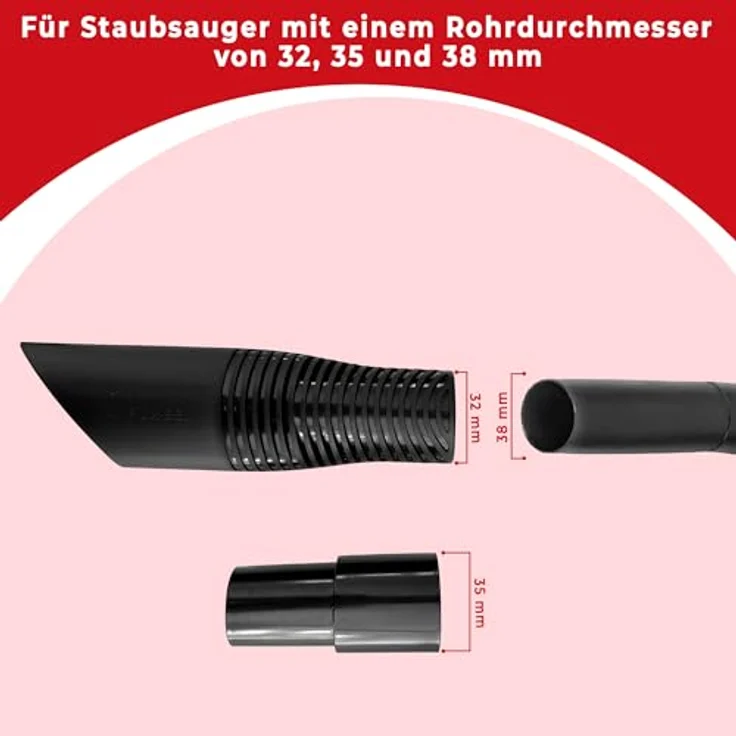 FUREATER FUR-EEL® HOME BASIC, Staubsauger-Zubehör zur schnellen Entfernung von Tierhaaren, passend für 90% aller Staubsauger – Bild 5