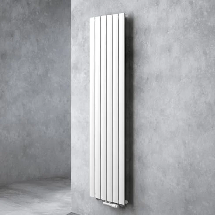 doporro Vertikal Badeizkörper Badheizung, Einlagig 180x46cm in Weiß, korrosionsbeständig und – Bild 1