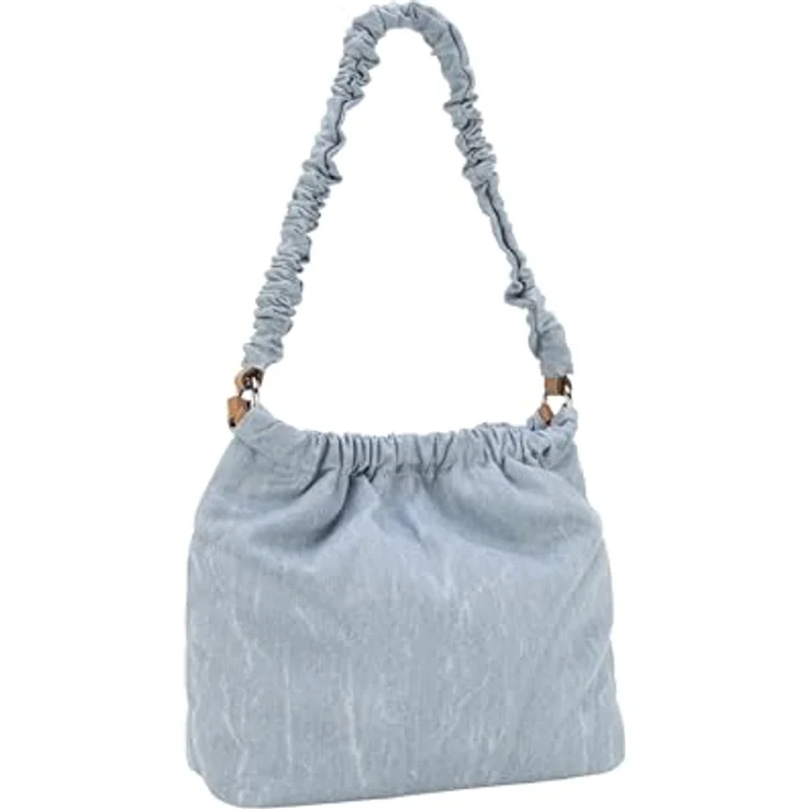 Joop! Jeans Grunge Nuvola Schultertasche, 29 cm, blau, 100% Baumwolle – Bild 3