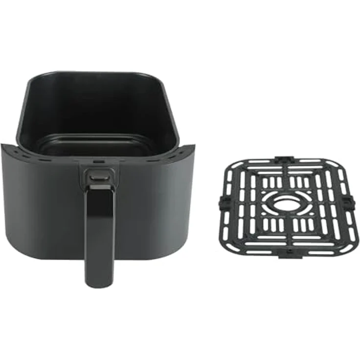 BOURGINI Luftfritteuse mit Keramikbeschichtung, 5 Liter, schmales Format, 35% kompakter, 1500 W, ideal für ein ungiftiges Zuhause – Bild 5