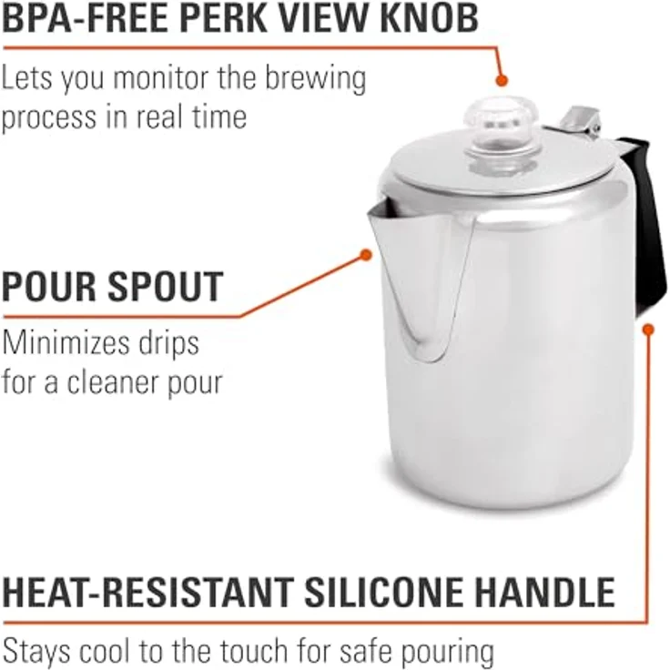 Percolator Glacier Stainless Kaffeebereiter – Bild 6