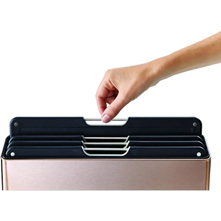 Joseph Joseph Folio Steel 4-teiliges Schneidebrett-Set – Roségold – Bild 3