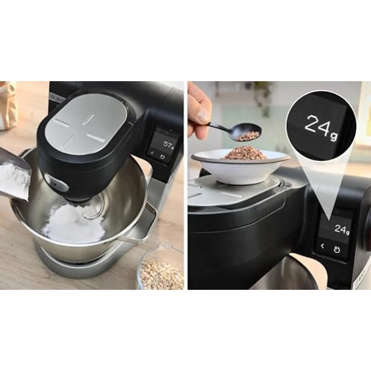 Bosch MUMS6ZS17 Multifunktions-Küchenroboter, 1600-W-Motor, INOX/Black – Bild 4