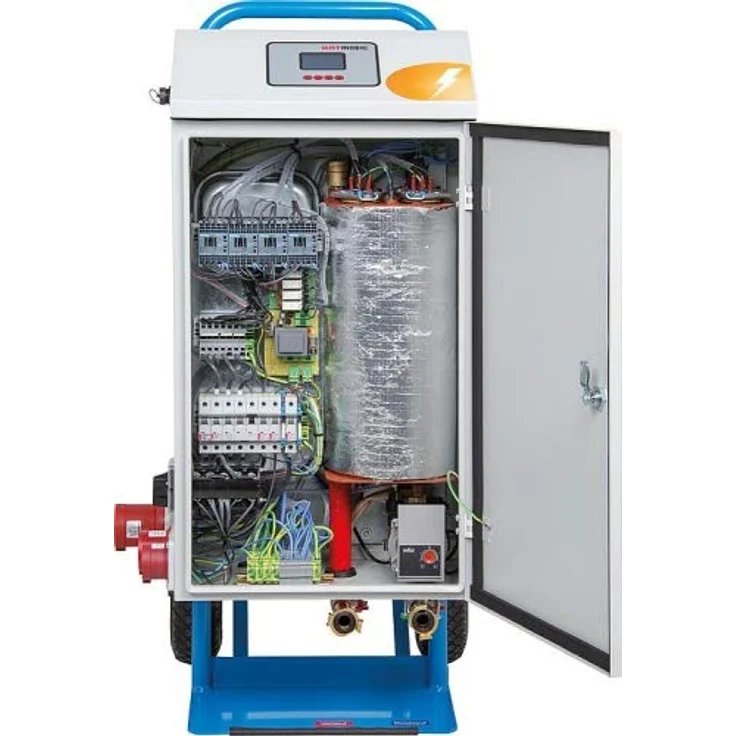 evenes Elektrische Mobile Heizzentrale Typ 36 kW, Notheizung mit digitaler Regelung und 36 kW Leistung – Bild 3