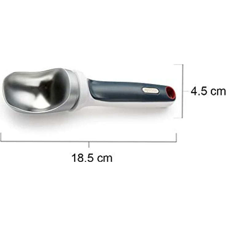 Zyliss Eisportionierer - Eiscremelöffel gleitet auch durch hartgefrorenes Eis, mit Zinklegierung und ergonomischem Griffdesign für müheloses Portionieren – Bild 3