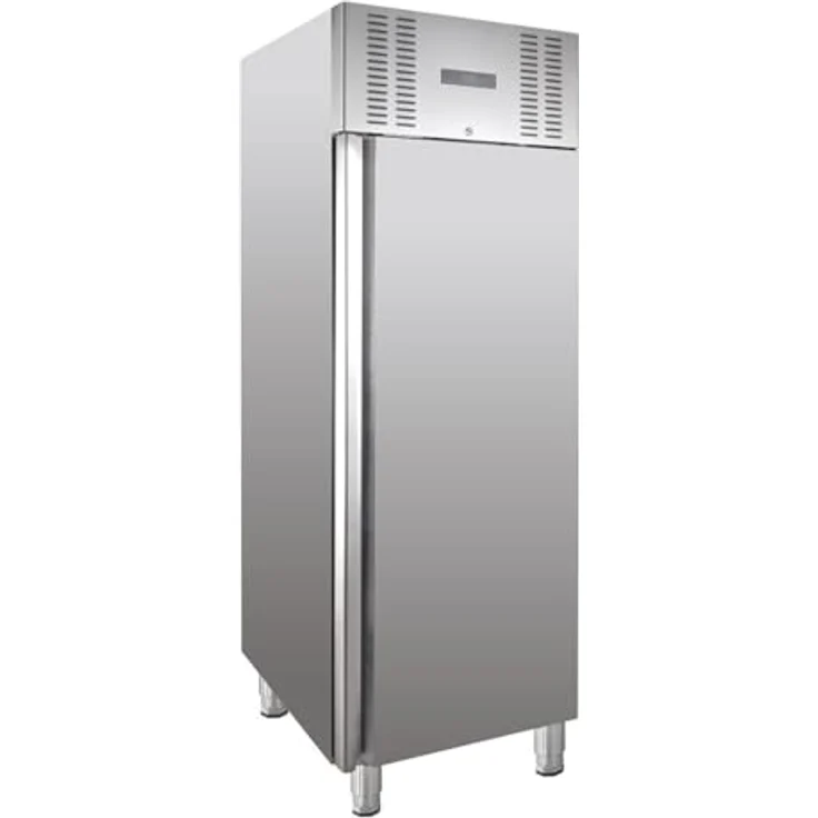 GastroHero Tiefkühlschrank ELINE 650 GN 2/1 Monoblock, 605 L, Edelstahl, energieeffizient, -22 bis -18 °C, Umluftkühlung, digitale Temperaturanzeige – Bild 1