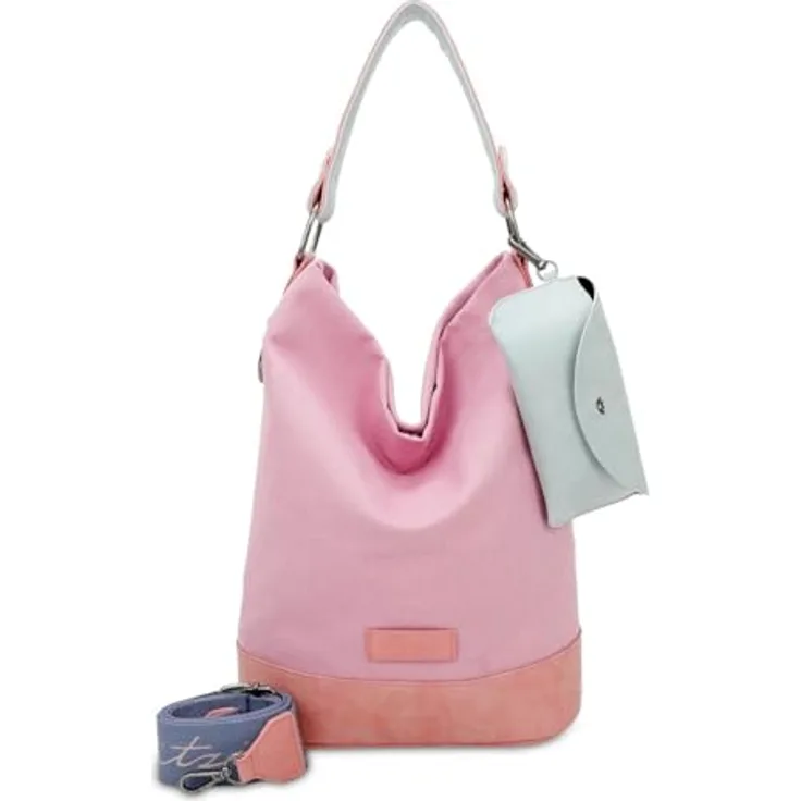 Fritzi aus Preußen Izzy07 Olga, Handtasche mit mehreren Fächern, rosa