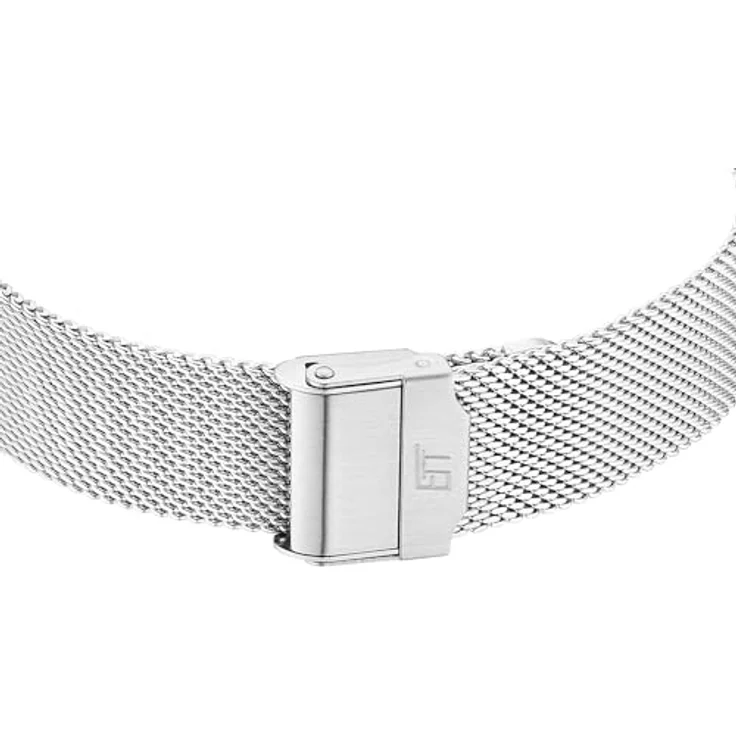 ETT Eco Tech Time Funk Solar Damen Uhr Analog mit Edelstahl,Leder Armband ELS-11625-22MS – Bild 3